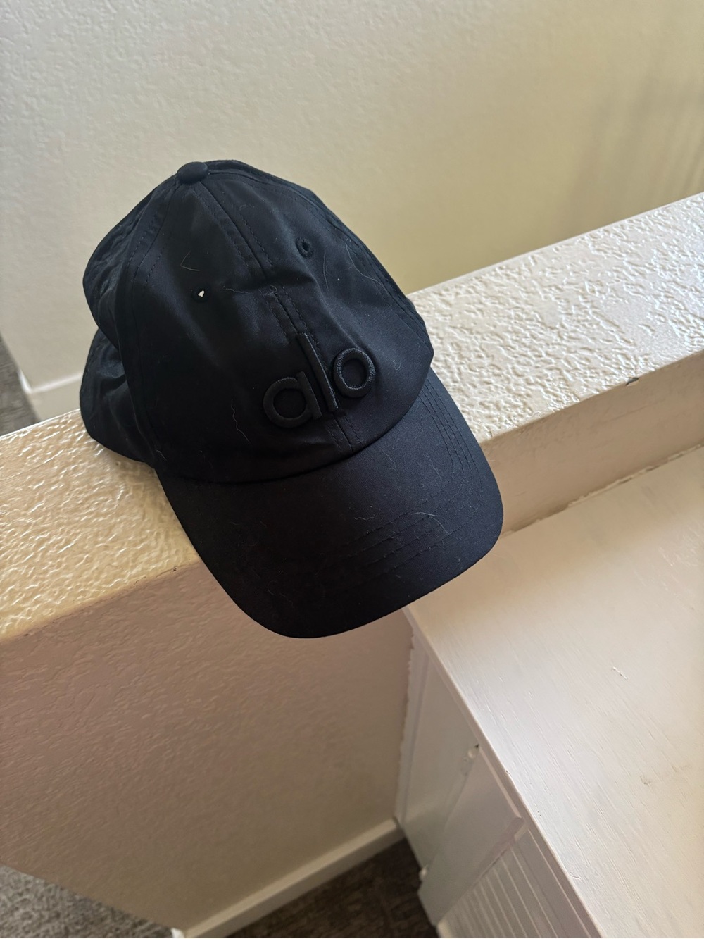 ALO Yoga Black Baseball Cap